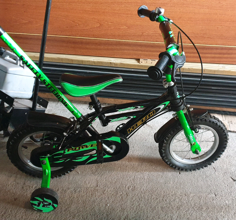 boys bike with parent handle